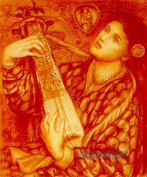 A Christmas carol2 Präraffaeliten Bruderschaft Dante Gabriel Rossetti Ölgemälde